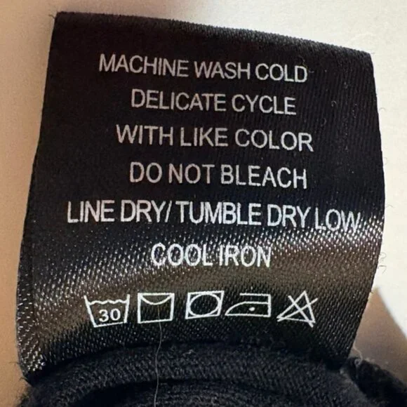 Tiger Shurk Shark Raised Graphic Black Streetwear T-Shirt Zipper Hem Mens Size S - Picture 5 of 10